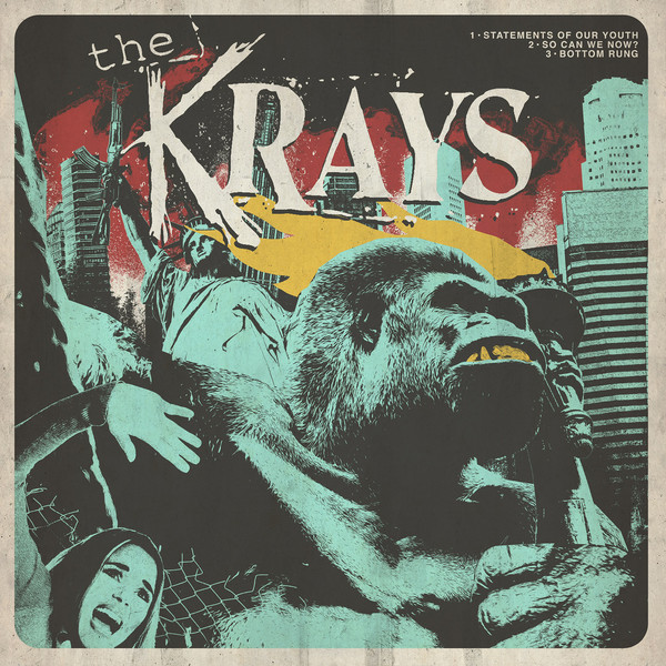 KRAYS (the) / BAD NASTY "Split" - LP